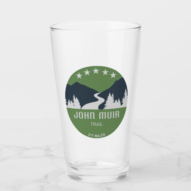 John Muir Trail Glass (Front)