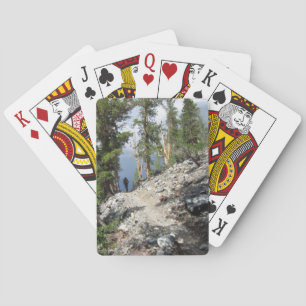 John Muir Trail Hiker - Sierra Nevada Mountains Playing Cards