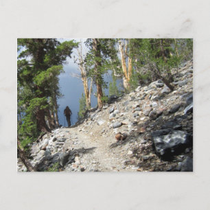 John Muir Trail Hiker - Sierra Nevada Mountains Postcard