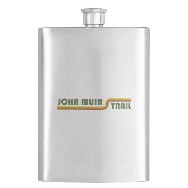 John Muir Trail Hip Flask (Front)