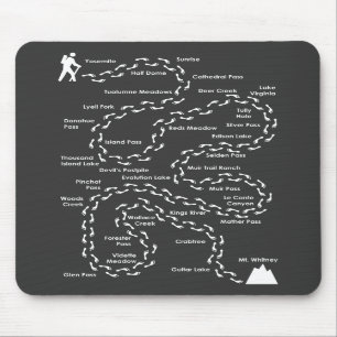 John Muir Trail Mousepad