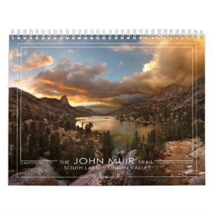 John Muir Trail - South Lake to Onion Valley - Calendar