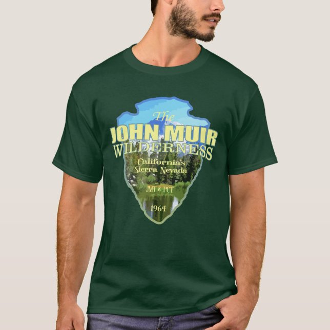 John Muir WA (arrowhead) T-Shirt (Front)