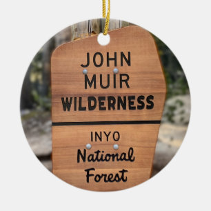 John Muir Wilderness, Ceramic Ornament
