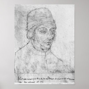 John of Burgundy, bishop of Cambrai Poster