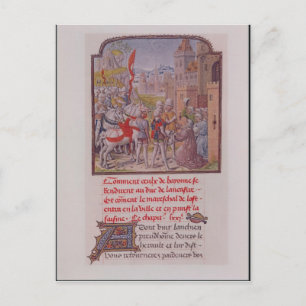John of Gaunt being received by the citizens Postcard
