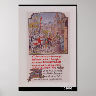 John of Gaunt being received by the citizens Poster
