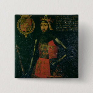 John of Gaunt, Duke of Lancaster 15 Cm Square Badge