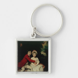 John Parker and his sister Theresa, 1779 Key Ring