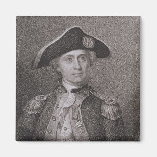 John Paul Jones (1747-92), engraved by James Barto Magnet