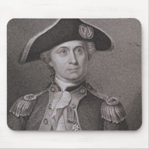 John Paul Jones (1747-92), engraved by James Barto Mouse Pad