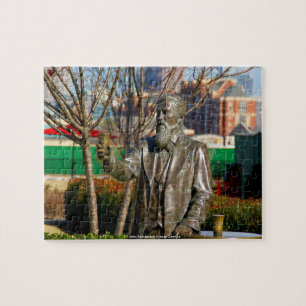 John Pemberton Statue Georgia. Jigsaw Puzzle