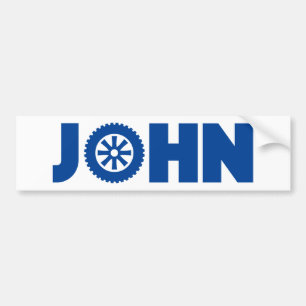 John Petrol Head Bumper Sticker