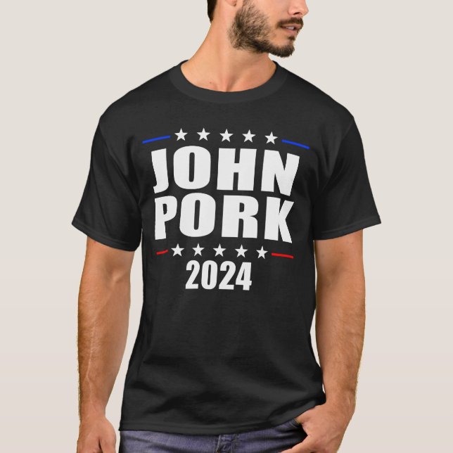 John Pork 2024 John Pork T-Shirt (Front)