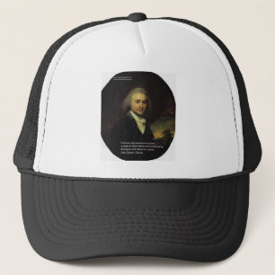 John Q Adams "Patience" Wisdom Quote Gifts & Mugs Trucker Hat