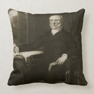 John Quincy Adams, 6th President of the United Sta Cushion