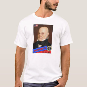 John Quincy Adams Baseball Card T-Shirt