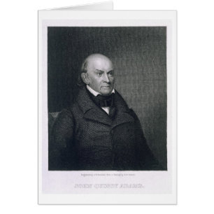 John Quincy Adams, engraved by John Wesley Paradis