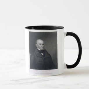 John Quincy Adams, engraved by John Wesley Paradis Mug