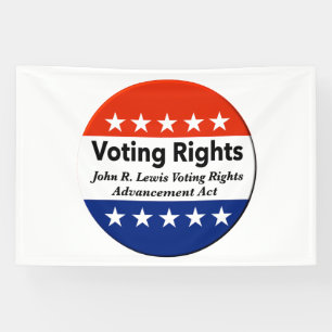 John R. Lewis Voting Rights Advancement Act Banner