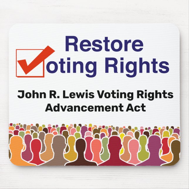 John R. Lewis Voting Rights Advancement Act Mouse Pad (Front)