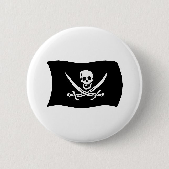 John Rackham Flag Button (Front)