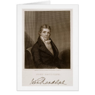 John Randolph (1773-1833) engraved by Thomas B. We