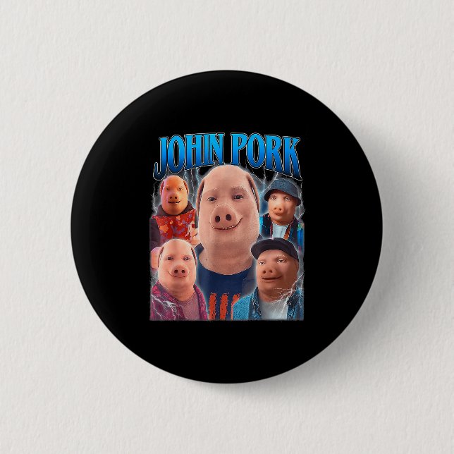 John Rk Meme Humor Men Women  6 Cm Round Badge (Front)