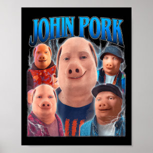 John Rk Meme Humor Men Women  Poster