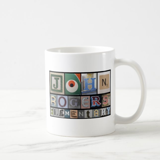 John Rogers White Mug (Right)