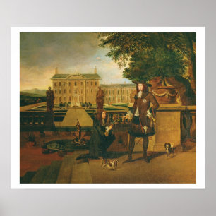 John Rose (c.1621-77) the King's Gardener, present Poster