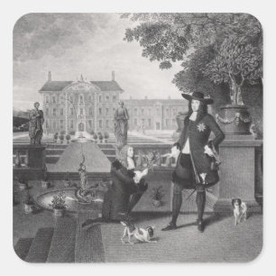 John Rose the King's Gardener Square Sticker