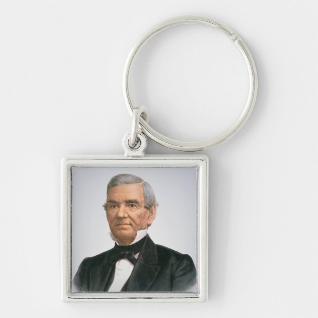 John Ross (1790-1866) (colour litho) Key Ring (Front)
