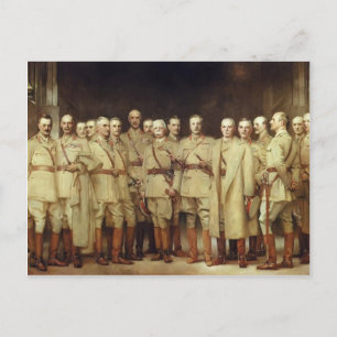 John Sargent- General Officers of World War I Postcard