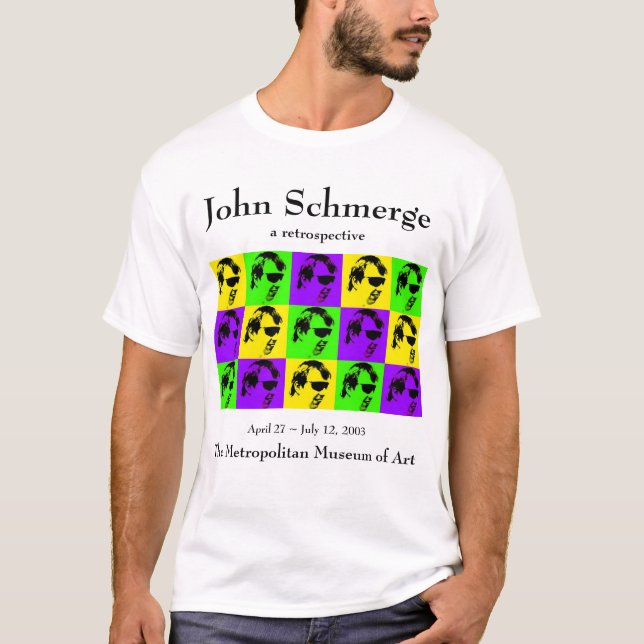 John Schmerge retrospective T-Shirt (Front)
