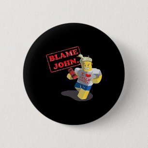 John Shedletsky I Love Fried Chicken I'm The Birth 6 Cm Round Badge