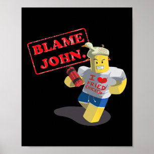John Shedletsky I Love Fried Chicken I'm The Birth Poster