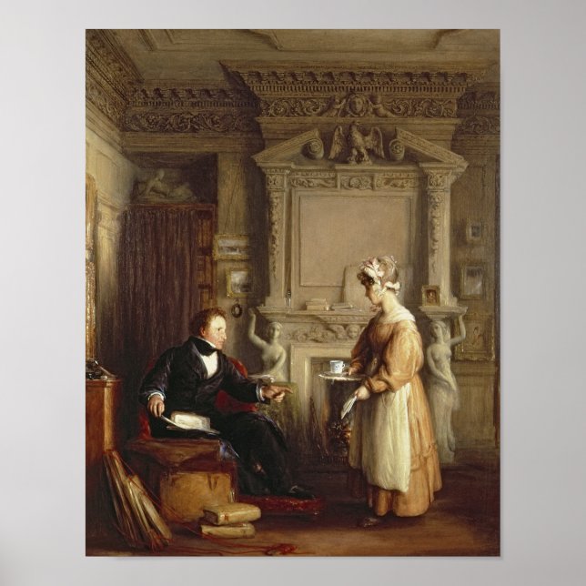 John Sheepshanks and his maid Poster (Front)