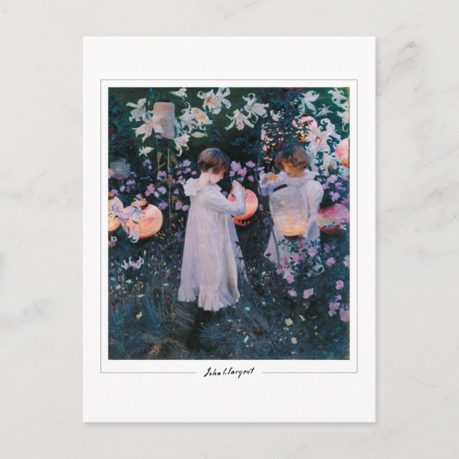 John Singer Sargent #10 - Fine Art Postcard (Front)