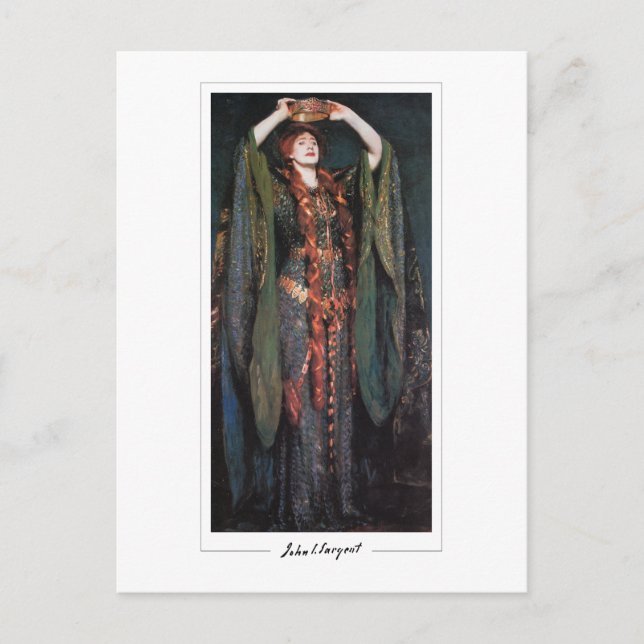John Singer Sargent #253 - Fine Art Postcard (Front)