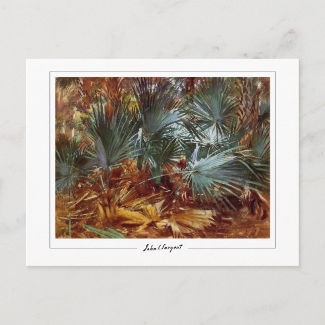 John Singer Sargent #410-2 - Fine Art Postcard (Front)