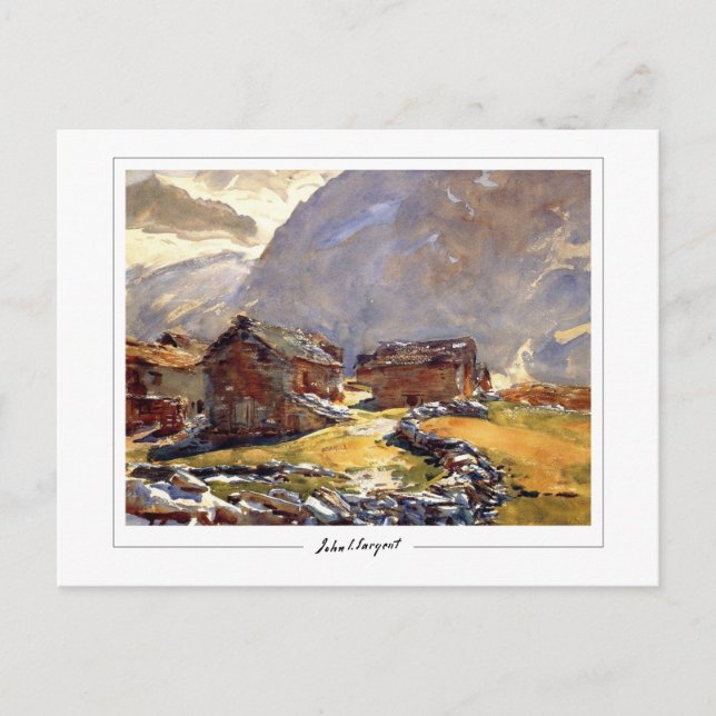John Singer Sargent #60-2 - Fine Art Postcard (Front)