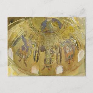John Singer Sargent - Angels, Mosaic, Palatine Postcard