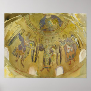 John Singer Sargent - Angels, Mosaic, Palatine Poster