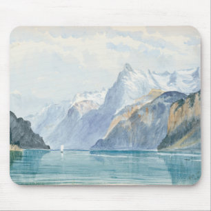 John Singer Sargent - Bay of Uri, Brunnen Mouse Pad