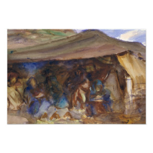 John Singer Sargent - Bedouin Tent Photo Print