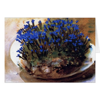 John Singer Sargent- Blue Gentians