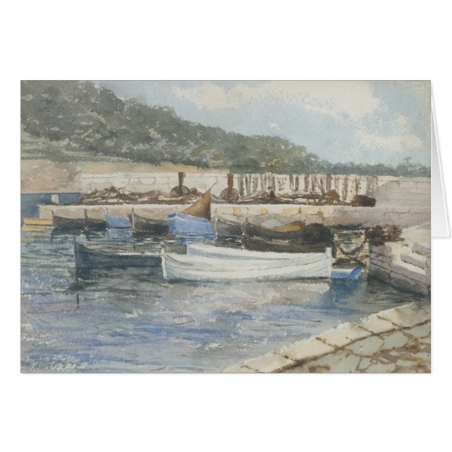 John Singer Sargent - Boats (Front Horizontal)