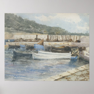John Singer Sargent - Boats Poster