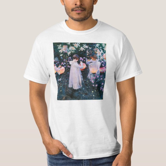 John Singer Sargent Carnation Lily Lily Rose T-Shirt (Front)